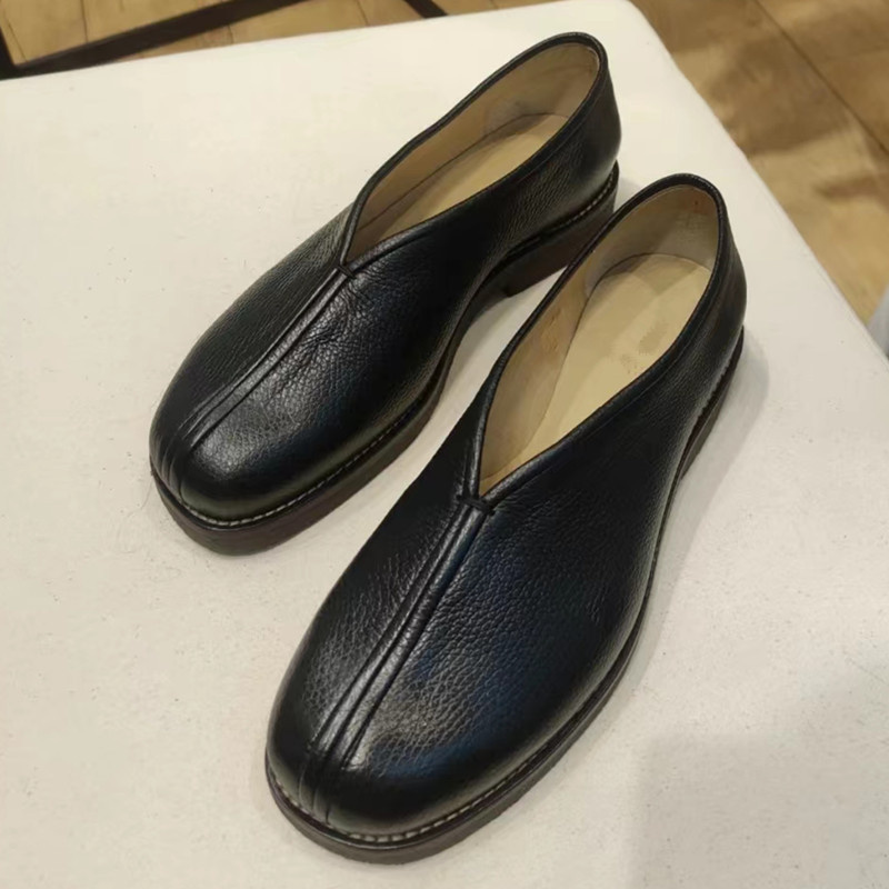 Leather Work Flats Women - Sepatu kulit pria dan wanita, Kasut