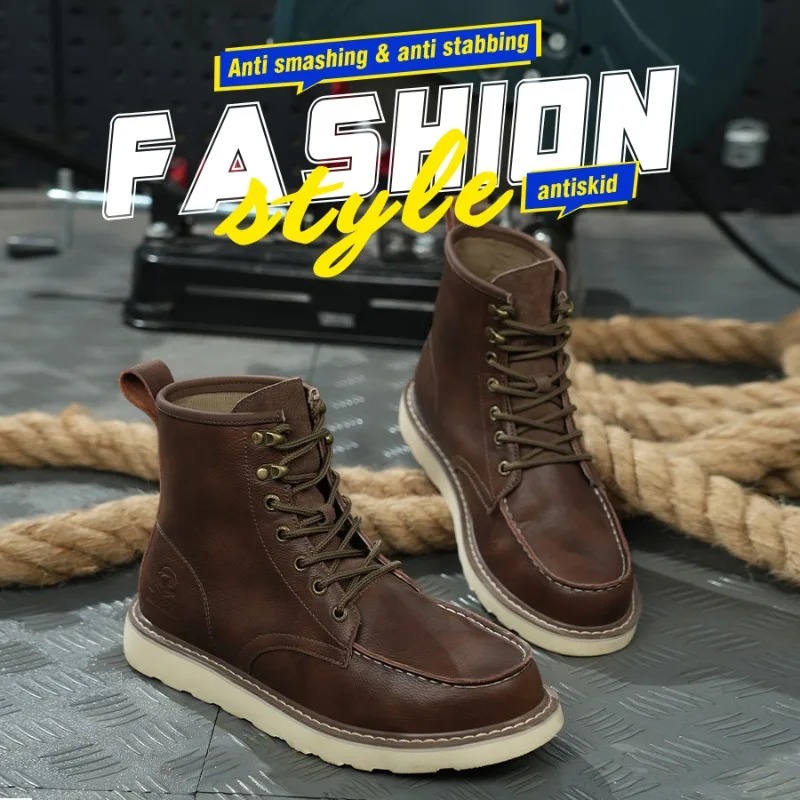 Sepatu Pelindung Kerja Kulit S - Leather Work Hat ulasan dan harga