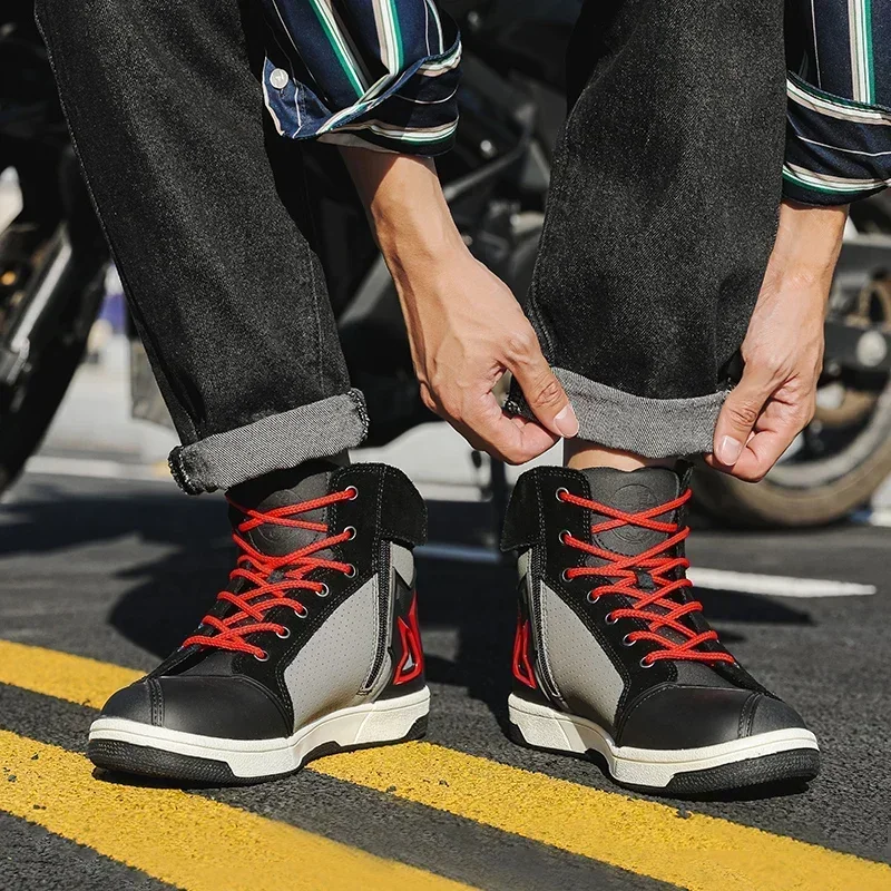 Sepatu Sepeda Motor Pria Sepat - Leather Work Hat ulasan dan harga