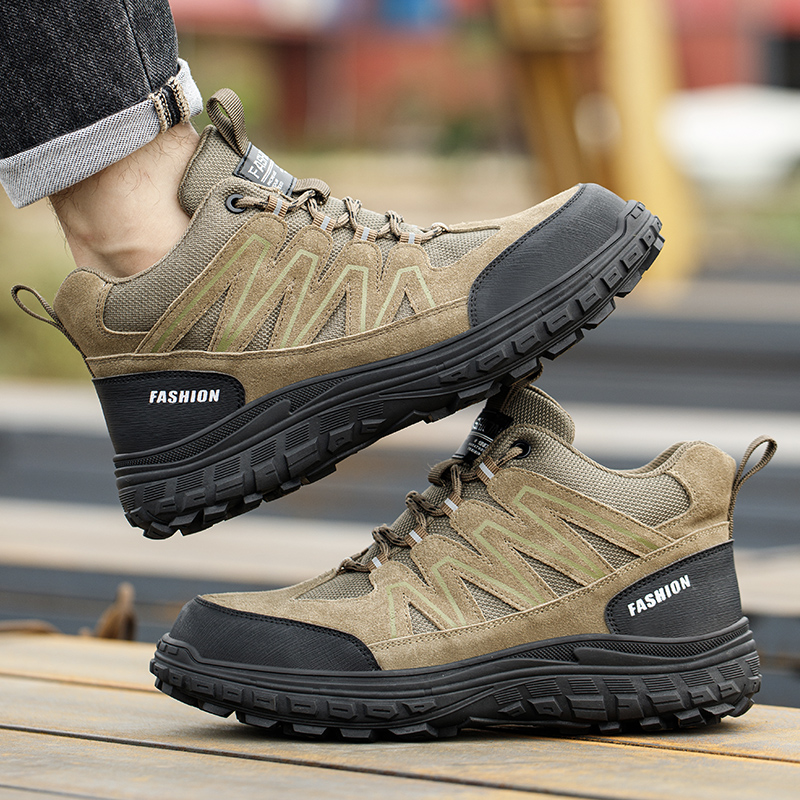 Sepatu Keselamatan Kerja Pria  - Leather Work Hat ulasan dan harga