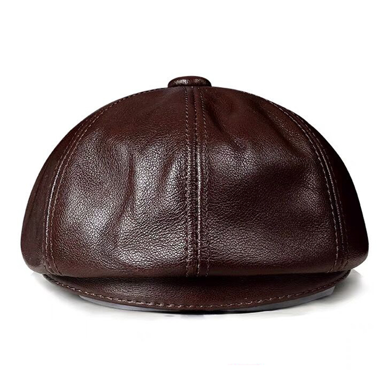 Topi kulit asli untuk pria, to - Leather Work Hat ulasan dan harga