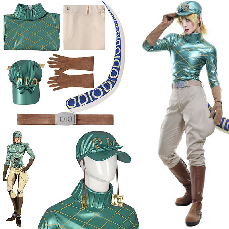 Kostum Cosplay JoJo's Bizarre  - Leather Work Hat ulasan dan harga