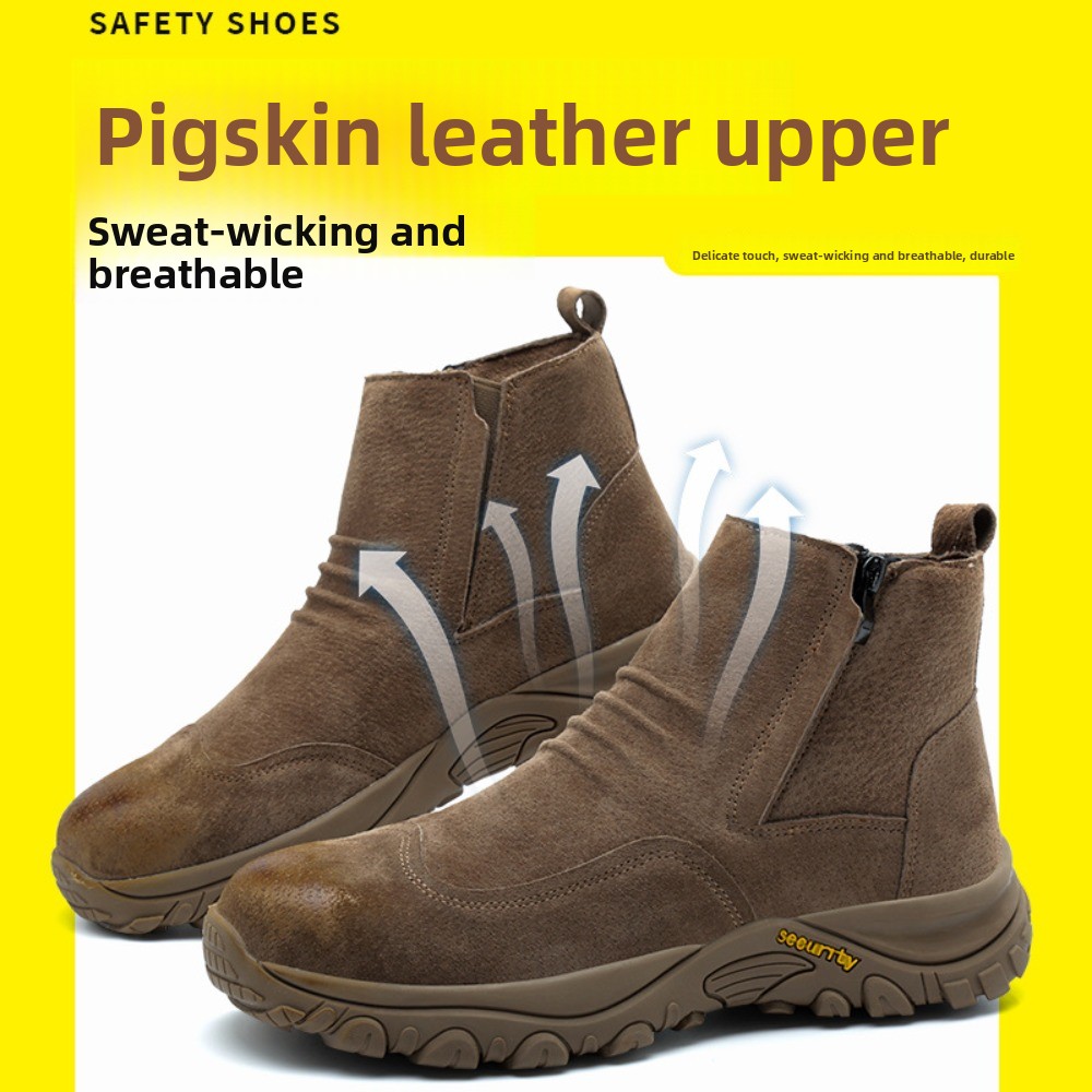 Sepatu Keselamatan Kulit Berna - Leather Work Hat ulasan dan harga