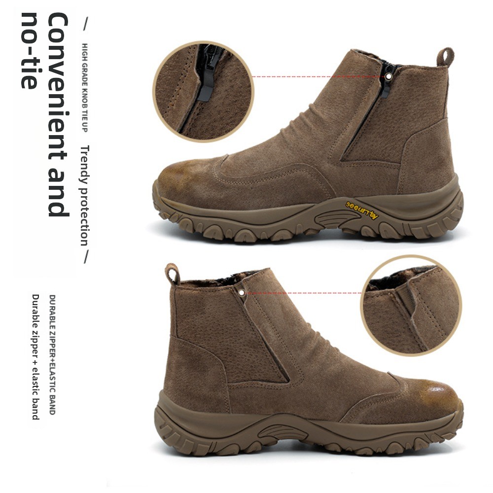 Sepatu Keselamatan Kulit Berna - Leather Work Hat ulasan dan harga
