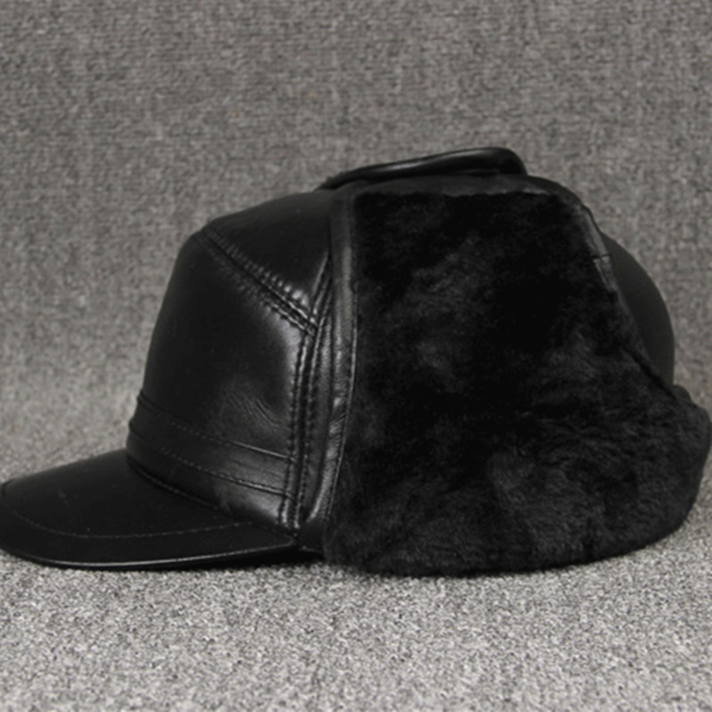 Topi Kulit Asli Topi Bomber Ha - Leather Work Hat ulasan dan harga